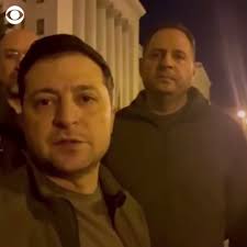 Volodymyr Zelensky is staying in Ukraine's capital: "We are all here"