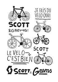 Epingle Par Wassup Paris Sur Illustrations Faire Du Velo Scott Cinema