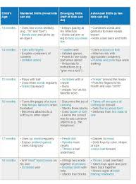 a a factory milestone chart 13 to 18 months