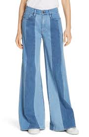 Frame Le Palazzo Paneled Wide Leg Jeans Vineyard Nordstrom Wide Leg Jeans Wide Leg Cute Girl Outfits