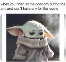 Pin By Inuyashar On Baby Yoda In 2020 Funny Baby Memes Yoda Funny Funny Star Wars Memes