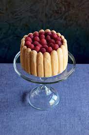 Raspberry Bavarois Charlotte Recipe From Sweet By James Martin Cooked Recipe James Martin Sweet James Martin Recipes