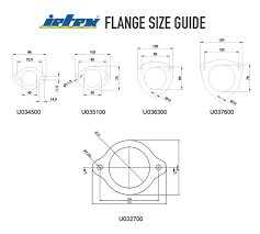 Jetex Exhaust Flange With Gasket Two Bolt Type 2 Inch