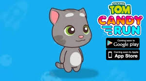 Talking Tom Candy Run Apk Download Mod Money Free For Android Ios Talking Tom App Running