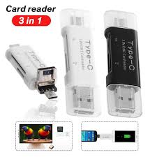 (the adapter only for charging or data transfer). 3 In 1 Card Reader Micro Usb Type C Otg Flash Drive Adapter Connector High Speed Tf Otg Memory Buy From 5 On Joom E Commerce Platform