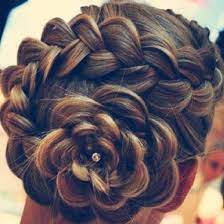 Dutch Flower Braid Braided Hairstyles Hair Styles Hairstyle