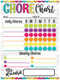 Magnetic Write Wipe Diy Dots Mini Chore Chart