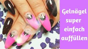 Verlosung gepflegte nägel mit uv nagellack für zu hause. Gelnagel Auffullen Zwei Varianten Fur Anfanger Youtube