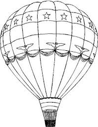 Globo Aerostatico Para Colorear