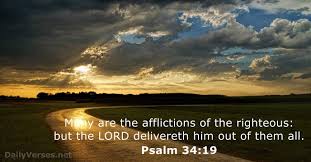 Psalm 34:19 - Bible verse (KJV) - DailyVerses.net