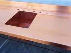A wide variety of copper countertops options are available to you, such as project solution capability, design style, and warranty. Copper Counter Tops Table Tops Kitchen Island Bars Boston Ma
