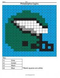 It cannot be denied that this activity can stimulate the imagination of children, as well as children's. Nfc Color By Number Coloring Squared Perler Beads Perler Football Coloring Pages