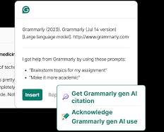 Image of Grammarly AI tool