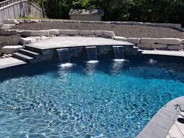 An overlap pool liner is installed by overlapping it over the pool wall. Pool And Landscape Project Photos Ccs Pool And Landscape