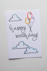 Just make sure to exercise caution with any scissors used. Birthday Card Handmade Greeting Card Card For Family Or Friend In 2021 Birthday Card Drawing Happy Birthday Cards Diy Handmade Birthday Cards