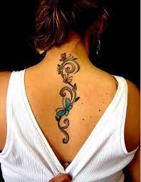 Colourful And Pretty Like The Spine Position Tribal Tattoos For Women Cute Tattoos For Women Tattoos For Women Flowers