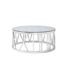 The best way to tie your room together is with a stylish coffee table. Silver Designer Ss Round Coffee Table Alisha Stainless Steel Id 21691972162
