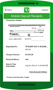 Maybe you would like to learn more about one of these? Td Mobile Deposit