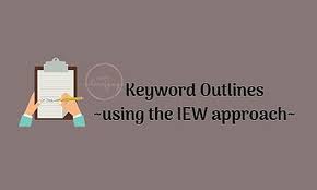 A keyword outline is useful when giving a speech or presentation. Keyword Outlines Using The Iew Approach Small Online Class For Ages 8 13 Outschool