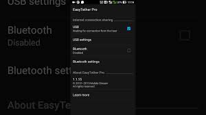 Used pdanet on data rollover day … Easytether Pro By Mohd Afendie