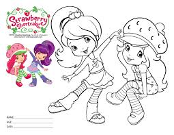 And with the power still out, the friends head to the woods. Contoh Gambar Mewarnai Strawberry Shortcake And Friends Princess Kataucap