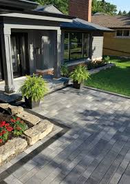 May 15, 2017 · backyard walkways and paths are a great way to connect parts of your yard and create separate areas within it. Contemporary Entrance And Walkway Using Artline Unilock