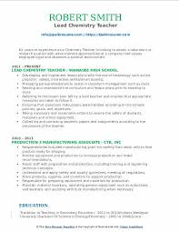 This guide is designed to help those putting together a cv for an academic post to ensure they cover all the relevant information a potential employer of academics will need to see. Chemistry Teacher Resume Samples Qwikresume
