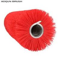 Industrial Nylon Round Polishing Cleaning Roller Brush Strip ...