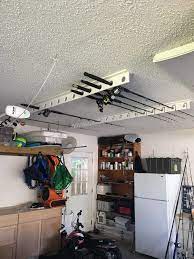 Black garage door storage rack csr21bb pvc s the family handyman smith creek rod rack storing hunting and fishing gear the best fishing rod storage rack you. Ceiling Fishing Rod Holder Off 70 Medpharmres Com
