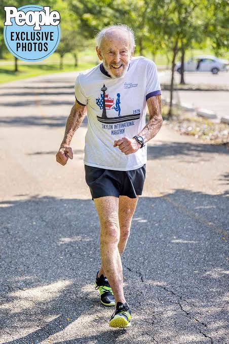 100-Year-Old Runner Mike Fremont Holds 4 World Records