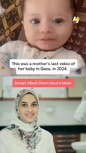Osama Abu Snineh. The babies they kill in Gaza look just like your babies.  They are just like the babies you bring home from the hospital, but then  Israel blows them apart