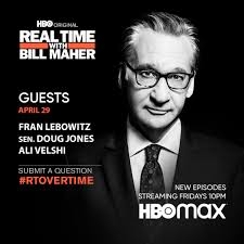 Real Time Guest List: April 29th, 2022 : r/Maher