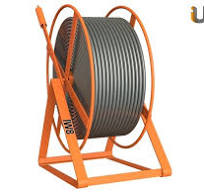 Carretel Enrolador Manual Metálico para Cabos de Aço e Fios ...