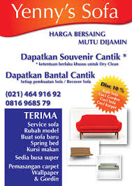 Inspirasi desain untuk spanduk, banner, backdrop, dan baliho. Yenny S Sofa Ghazal Design Company