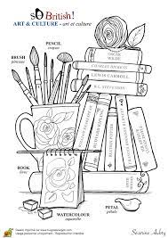 Coloriage Art Et Culture Anglaise