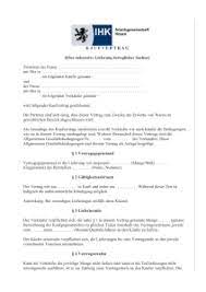 Mit dieser vorlage kann ein werkvertrag abgeschlossen werden. Entwurf Kaufrechtsvertrag Gemeinde