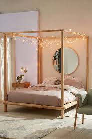 Canopy beds are typically more expensive than simple bed frames, so this option from joss & main is a major steal. Eva Wooden Canopy Bed Canopy Bed Frame Wooden Canopy Bed Bedroom Interior