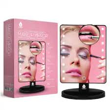 Pursonic Tri Fold Vanity Makeup Mirror White TM24F