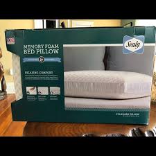 Memory foam pillows contour to your head and neck to provide supportive comfort while you snooze, and there are options for all sleeping styles. Sealy Posturepedic Accessories Sealy Memory Foam Bed Pillow Poshmark