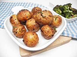 Roasted Baby Potatoes Recipe In 2021 Christmas Dinner Recipes Easy Roasted Baby Potatoes Easy Christmas Dinner Menu
