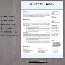 03/05/2021 50 microsoft word cover letter templates to download for free. Teacher Resume Template Download With Cover Letter In Microsoft Word
