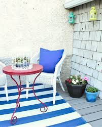 Check Out This Stunning Cobalt Blue And White Patio Makeover I D Love To Relax On A Deck L Comfortable Patio Furniture Patio Makeover Luxury Outdoor Furniture