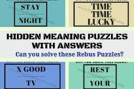 We did not find results for: Hidden Meaning Puzzles With Answers
