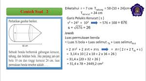 Dapatkan rangkuman materi, contoh soal mengenai bangun ruang untuk kelas 8 dan 9 tingkat smp dilengkapi dengan pembahasannya disini. Matematika Kelas Ix Gabungan Dan Irisan Bangun Ruang Sisi Lengkung Drs Achmad Romli Youtube