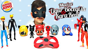 Mucize Ugur Bocegi Ve Kara Kedi Oyuncak Figurleri Burger King Oyuncak Figurleri Birarada Youtube