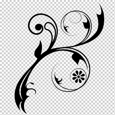 I think it'd make a fun wallpaper in a girl's room. Drawing Line Art Gambar Bunga White Leaf Monochrome Png Klipartz