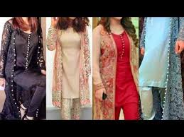 Latest Long Net Shrug Design Kurti With Long Shrug Design Long Net Jacket Design Long Net Open Gown Youtube Di 2020