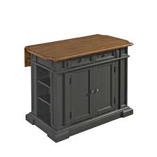 Ashley furniture kitchen islands and carts. Homestyles Americana Grey Kitchen Island With Drop Leaf 5013 94 The Home Depot