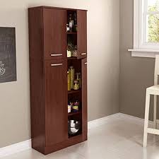 South Shore Axess 4 Door Storage Pantry Morgan Cherry Tall Kitchen Storage Pantry Cabinet Tall Kitchen Cabinets