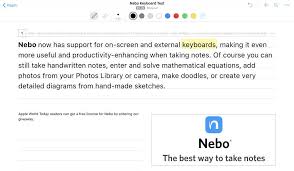 Nebo 2 2 1 Best App For Handwritten Notes Gets Better With Beta Keyboard Support Giveaway Handwritten Notes Handwriting Recognition